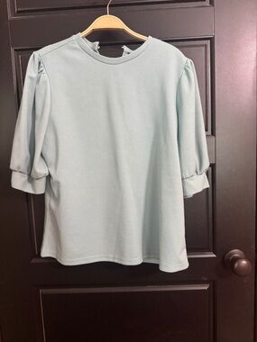 Bluish/Green Blouse